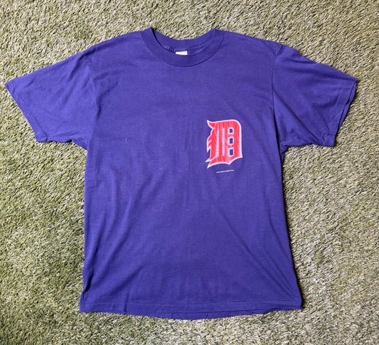 Vintage 80's Detroit D T Shirt