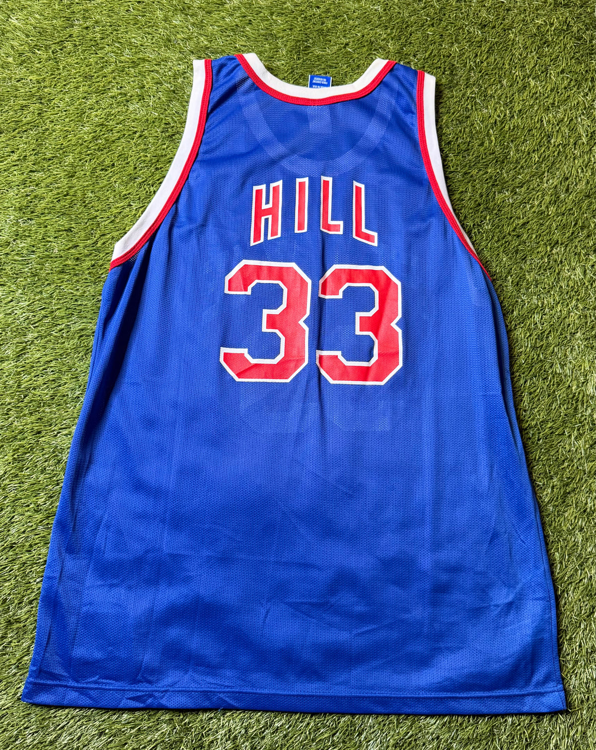 Vintage Champion Fort Wayne Pistons Grant Hill Jersey