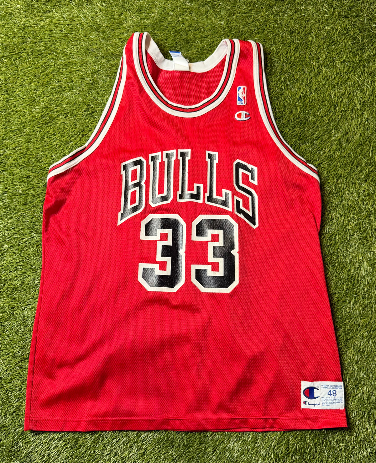 Vintage Chicago Bulls Scottie Pippen Champion Jersey