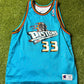 Vintage Grant Hill Detroit Pistons Reversible Champion Jersey