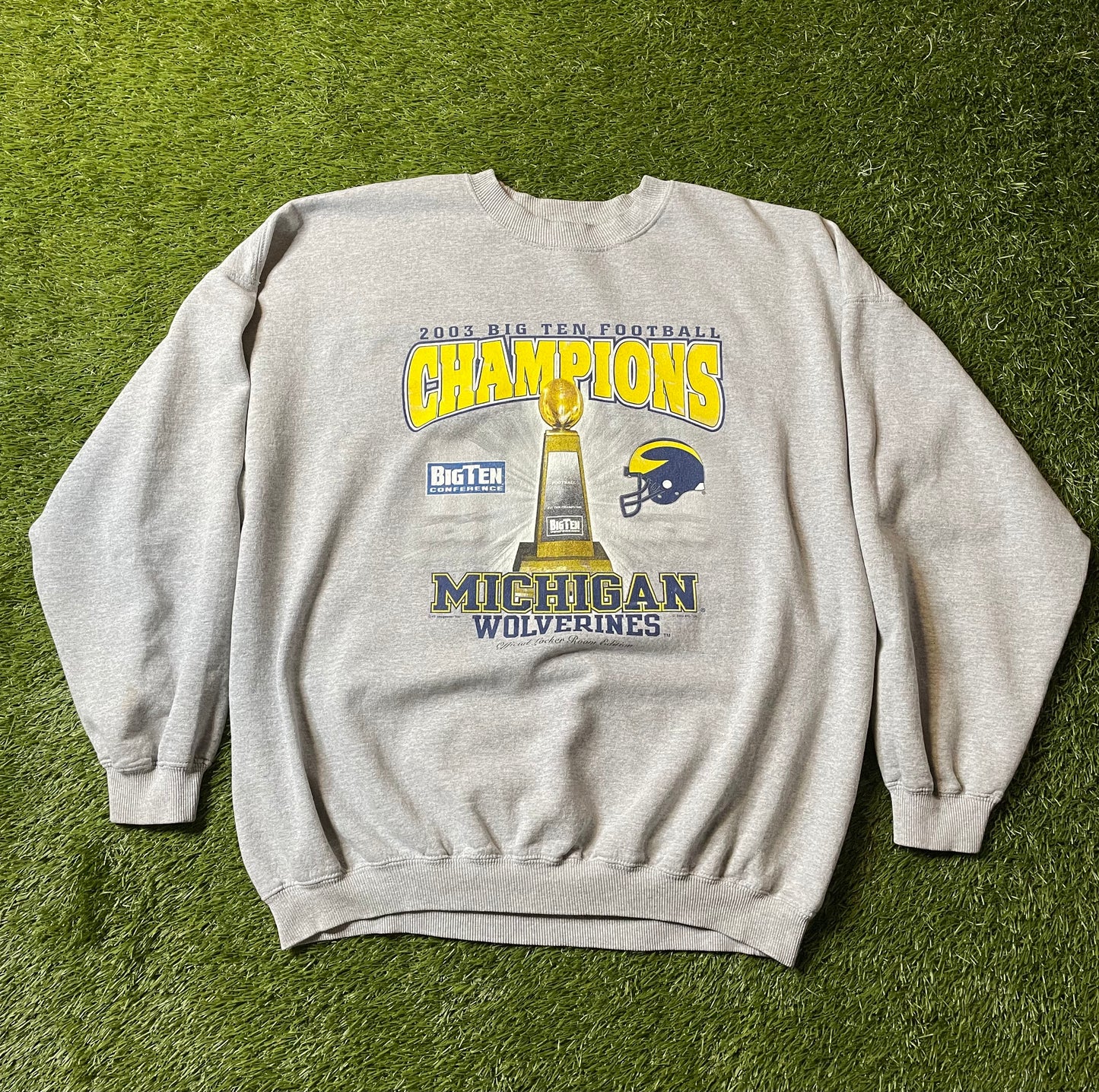 Vintage 2003 Michigan Wolverines Crewneck