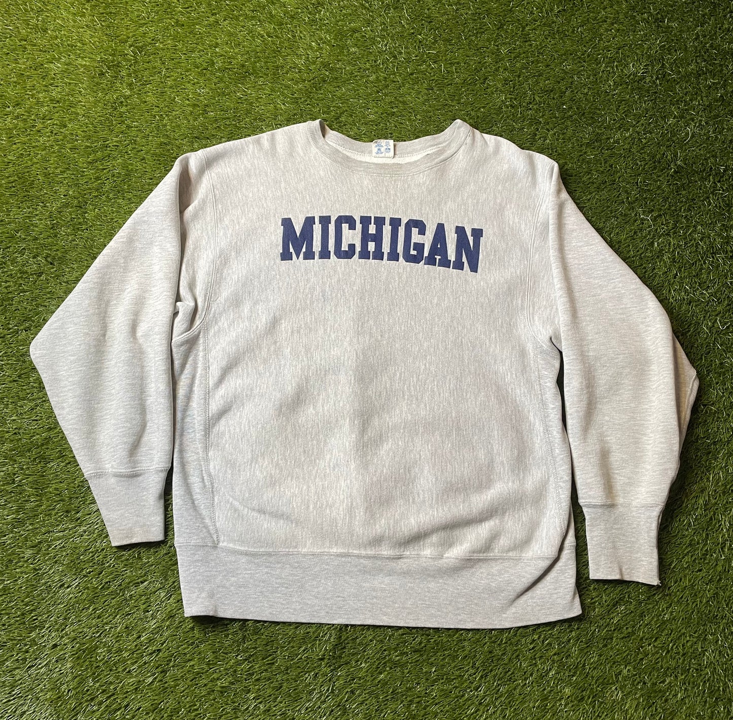 Vintage Michigan Champion Reverse Weave Crewneck
