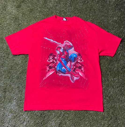 Vintage 2002 Spiderman Marvel T Shirt