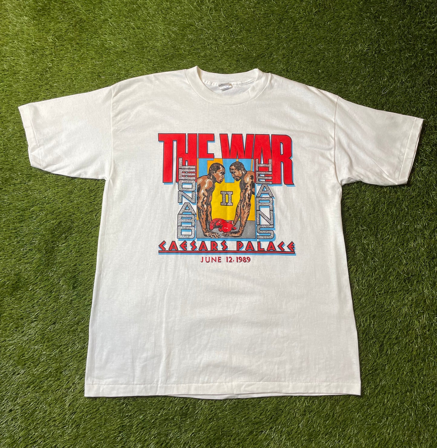 Vintage 1989 "The War" Boxing T Shirt