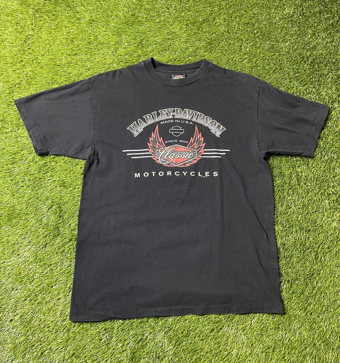 Vintage 1995 Harley Davidson T Shirt