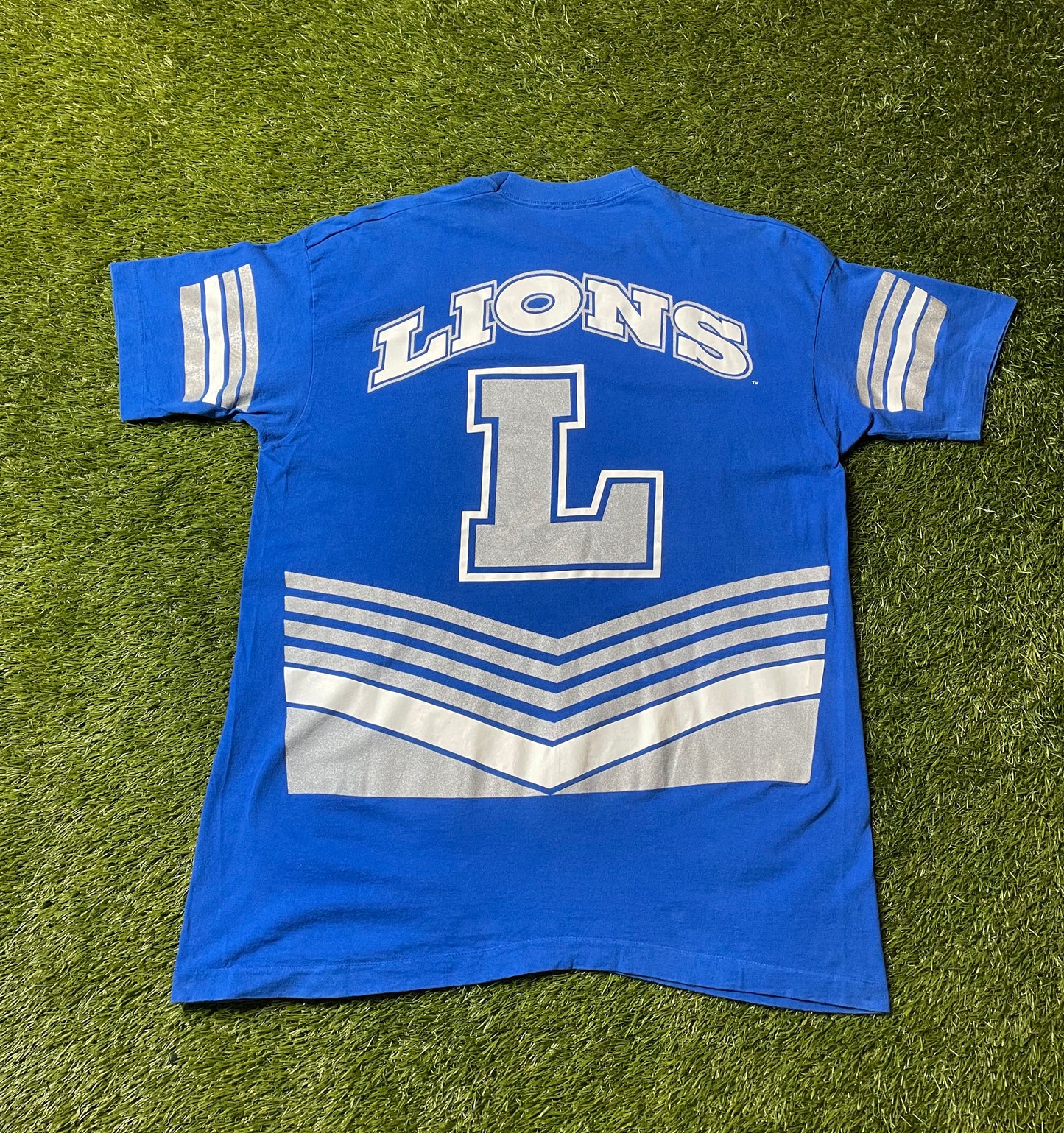 Vintage 1995 Detroit Lions AOP T Shirt
