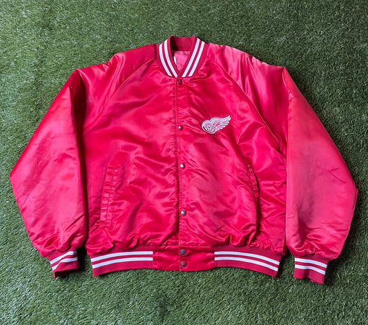 Vintage Detroit Red Wings Chalk Line Jacket