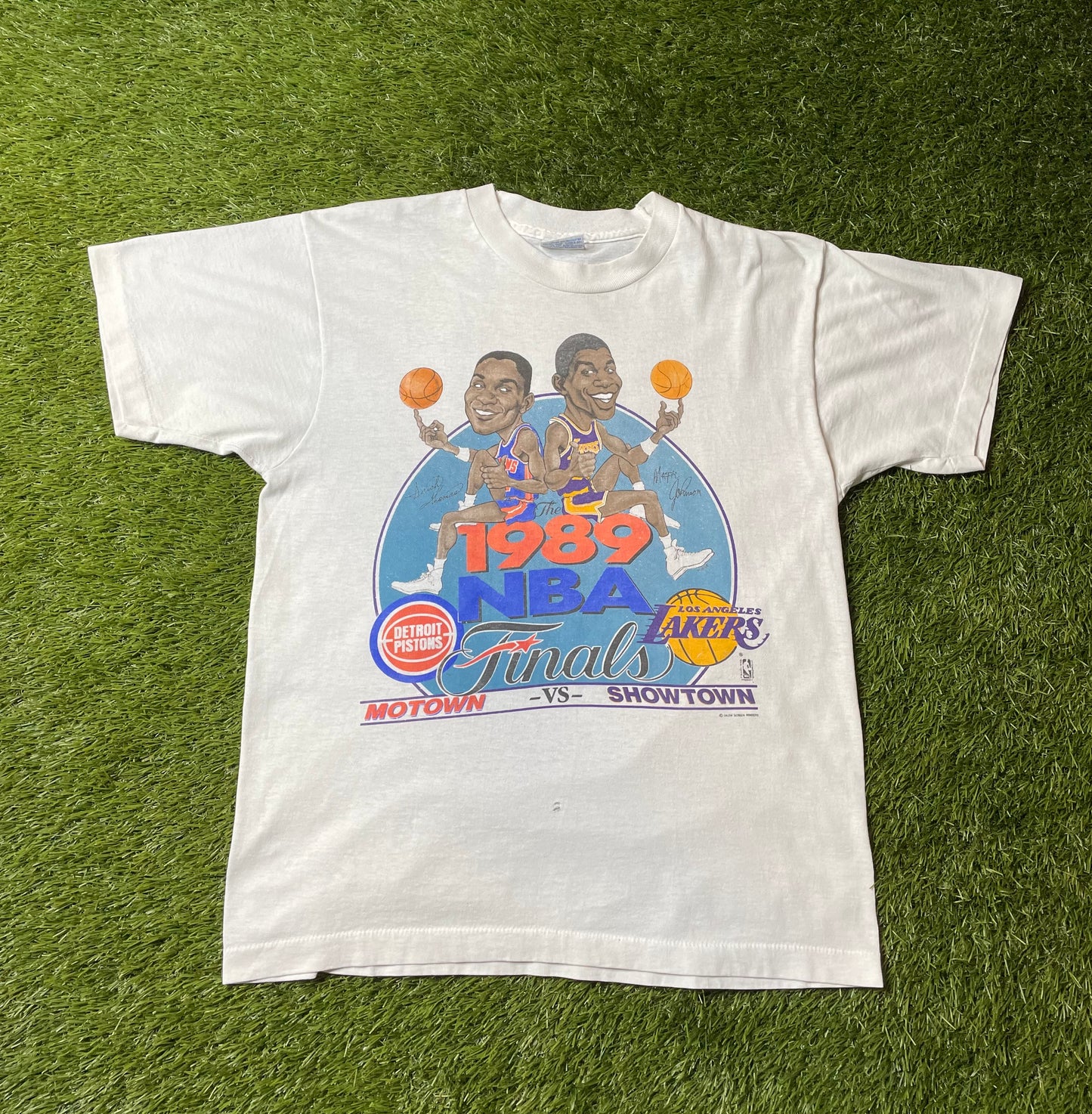 Vintage 1989 NBA Finals T Shirt