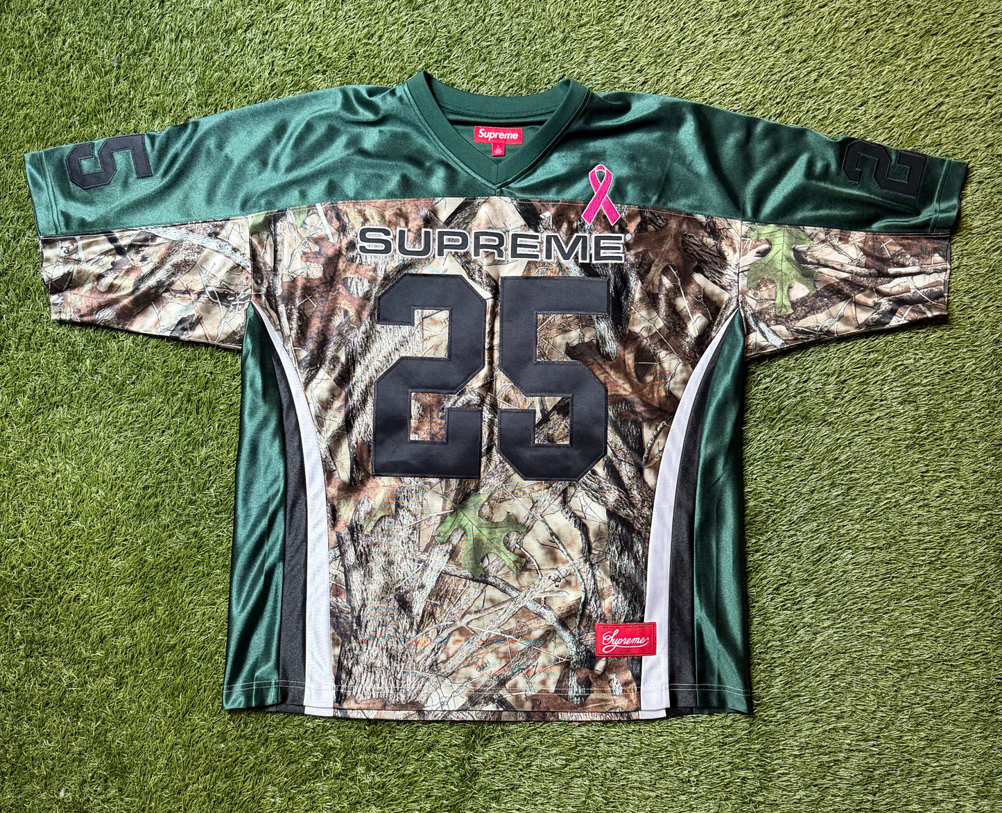 Supreme Breast Cancer Awareness Football Jersey