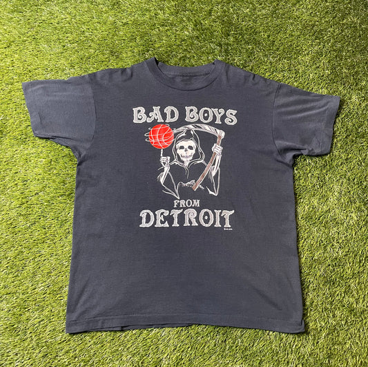 Vintage 1989 Bad Boys from Detroit T Shirt