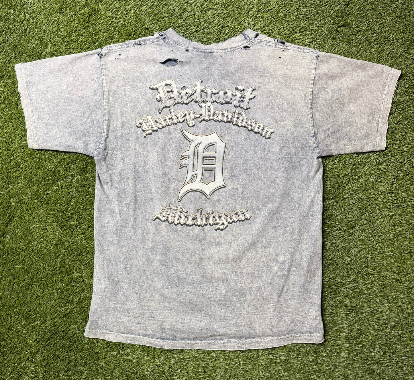 Vintage Harley Davidson Detroit Michigan T Shirt