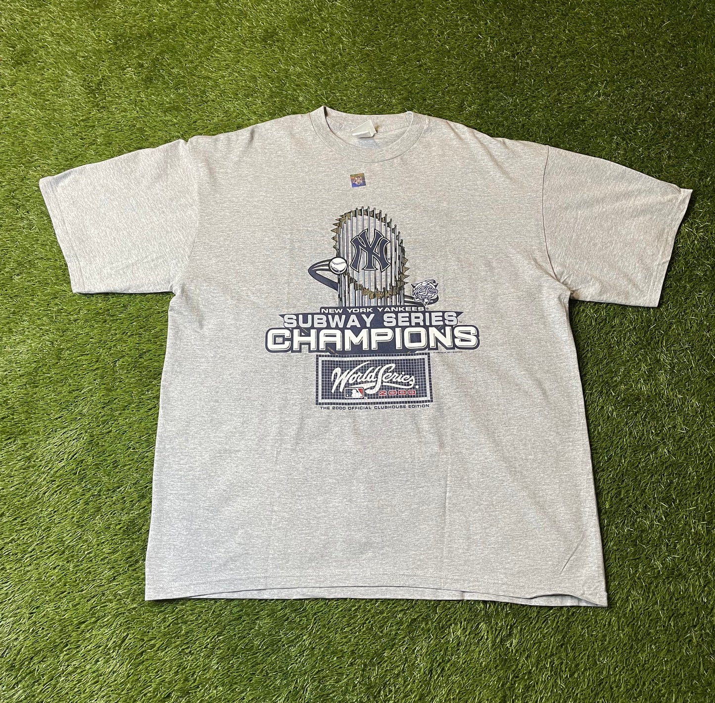 Vintage 2000 New York Yankees Subway Series T Shirt