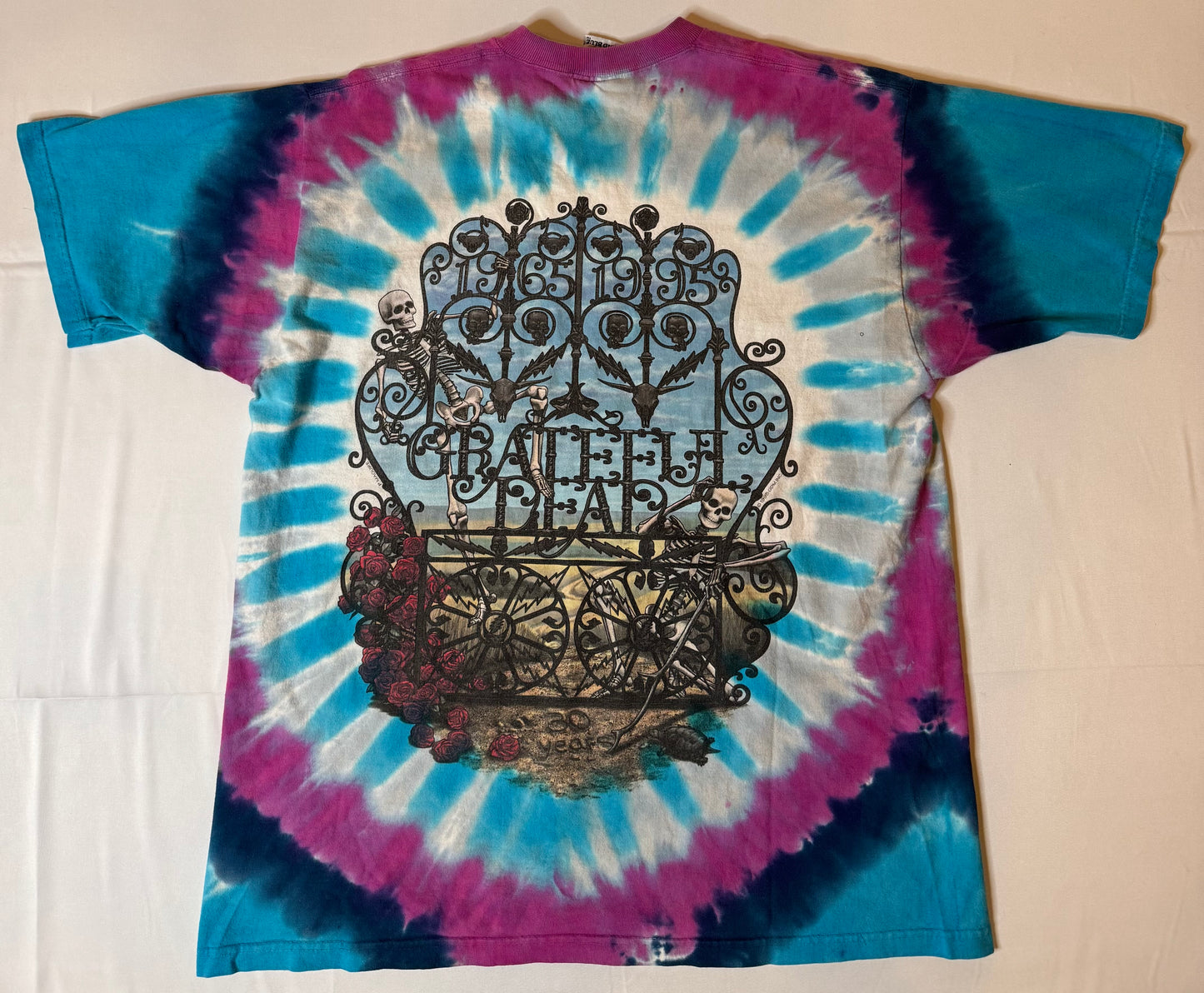 Vintage 1995 Grateful Dead Tye Dye T Shirt