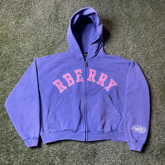 GV Gallery Raspberry VIP Zip Up Hoodie
