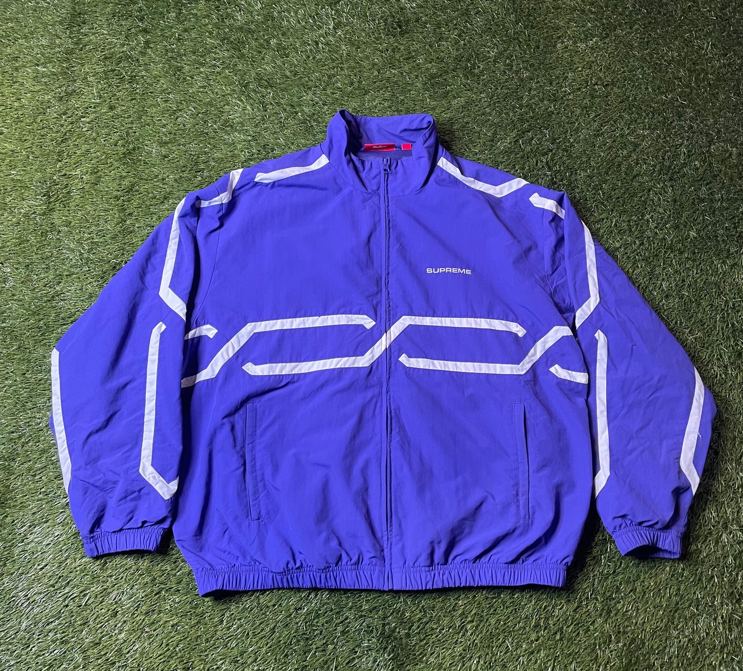 Supreme Inset Link Purple Track Jacket