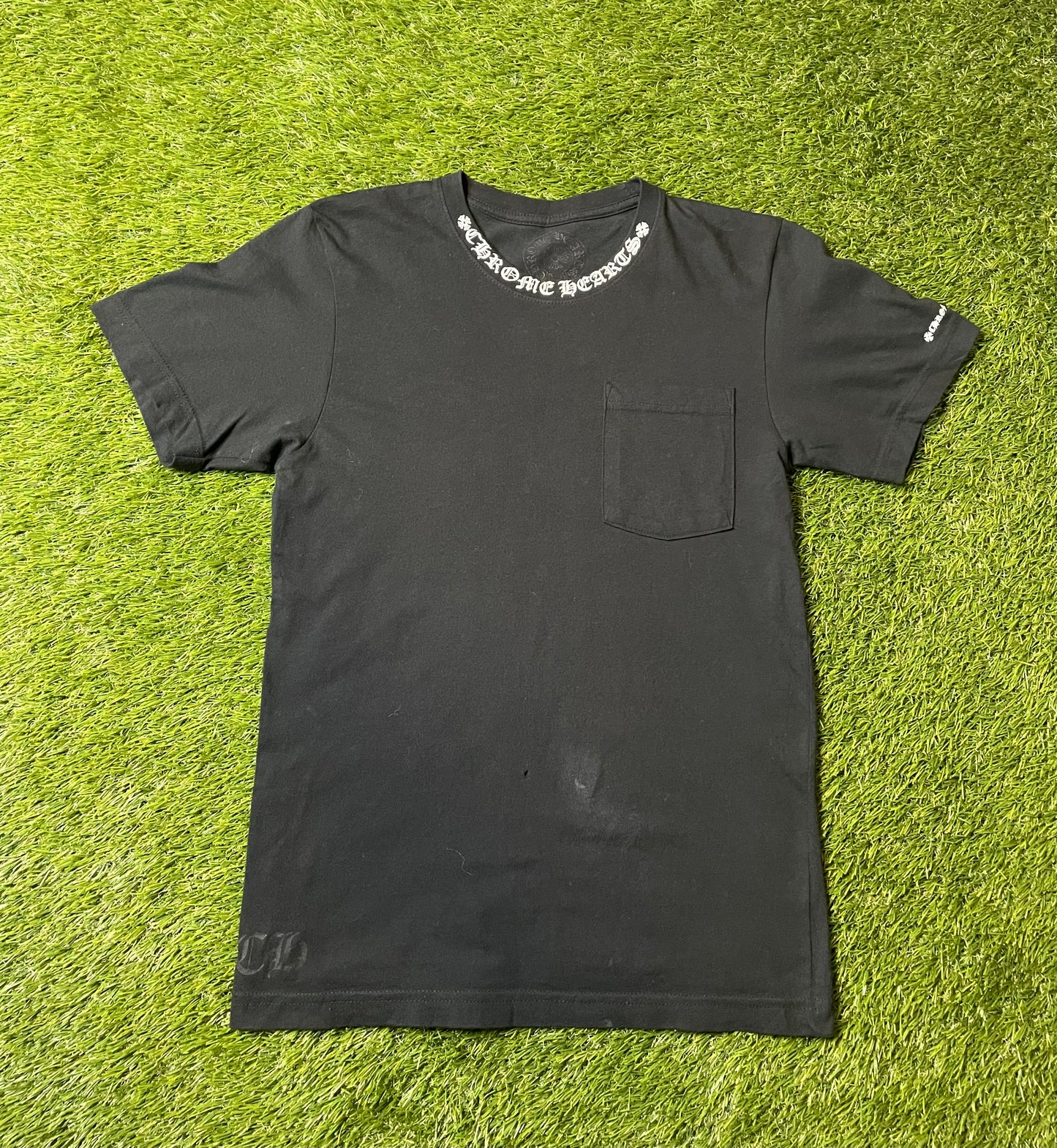 Chrome Hearts Neck Spellout T Shirt