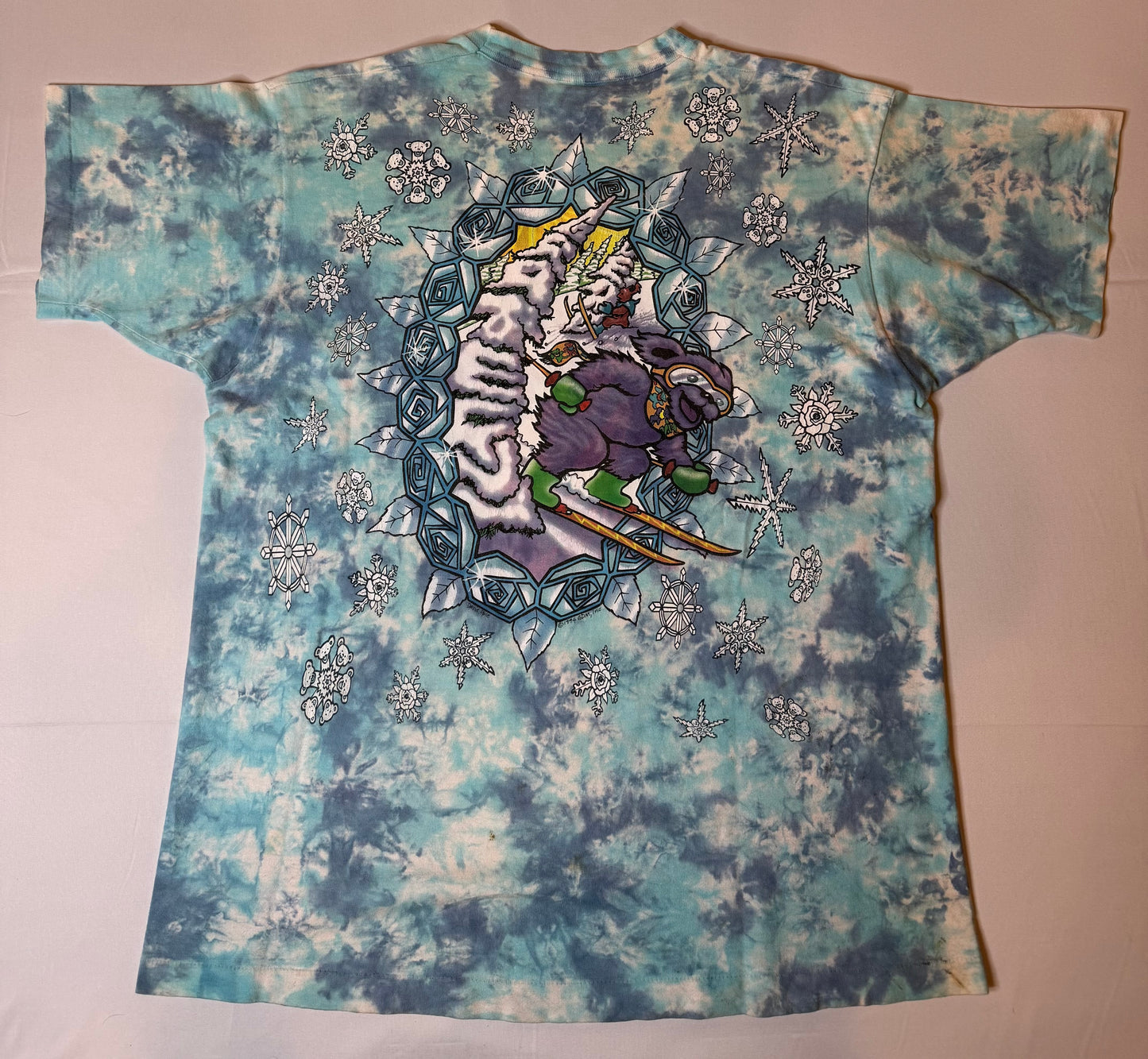 Vintage 1994 Grateful Dead Snowboarding T Shirt