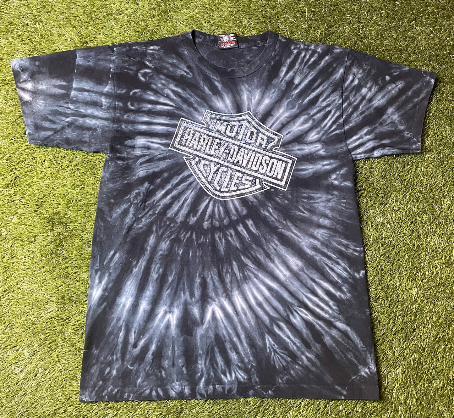 Vintage 1998 Harley Davidson Tye Dye T Shirt