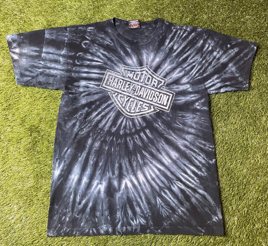 Vintage 1998 Harley Davidson Tye Dye T Shirt