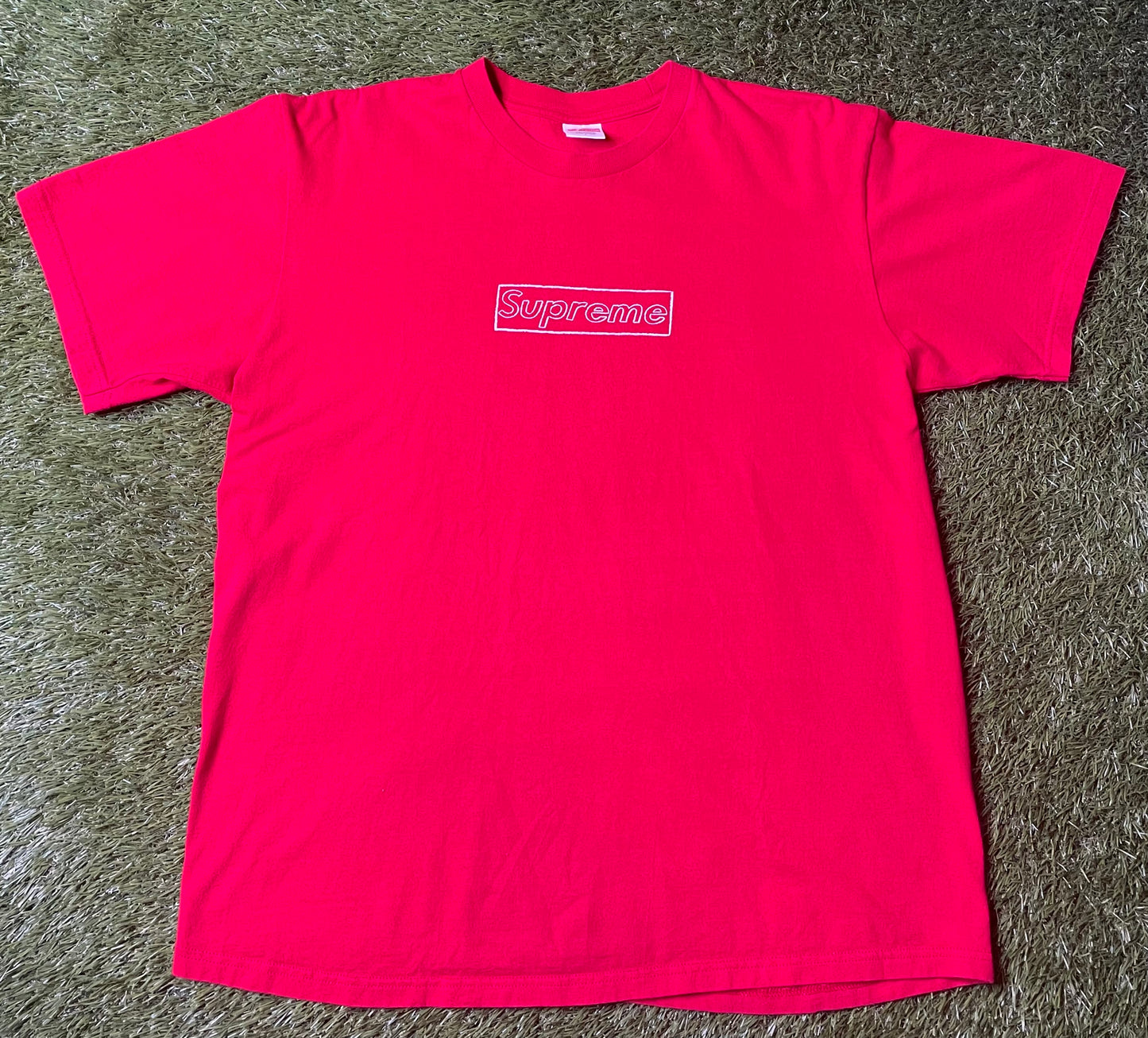 Supreme Kaws Box Logo T Shirt
