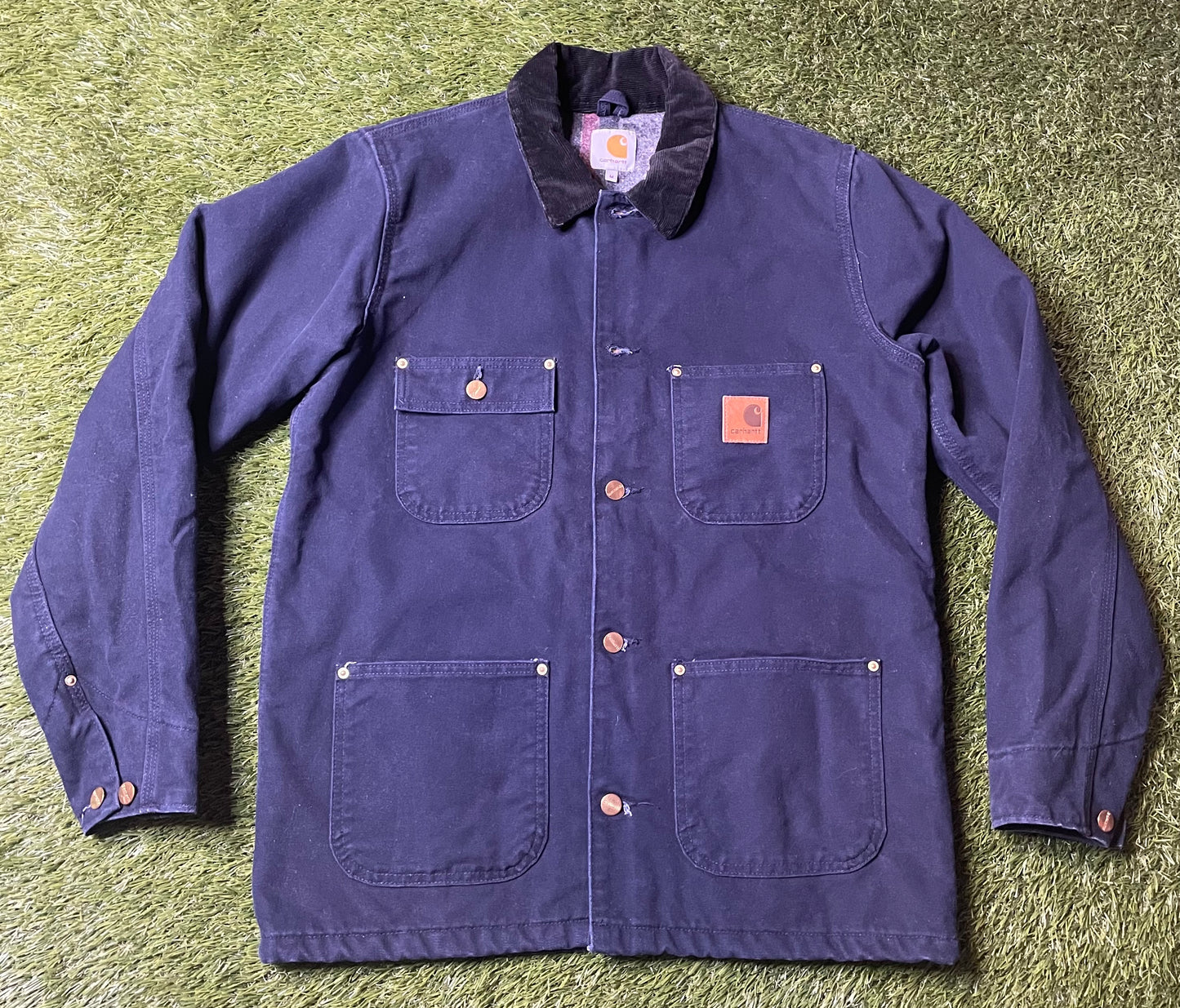 Vintage 90's Carhartt Blanket Lined Jacket