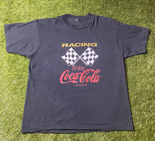 Vintage 90's Coca Cola Racing T Shirt