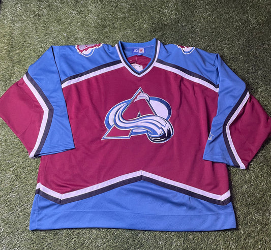 Vintage NWT Colorado Avalanche Jersey