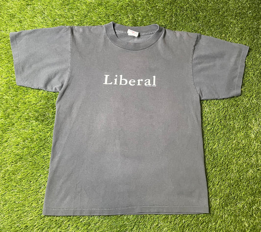 Vintage 90's Liberal T Shirt