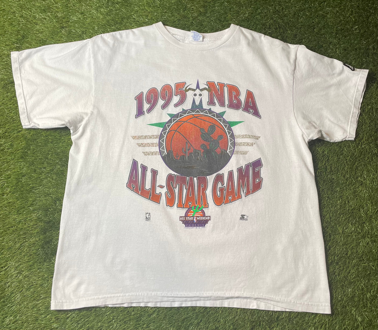 Vintage 1995 Phoenix NBA All Star Game T Shirt