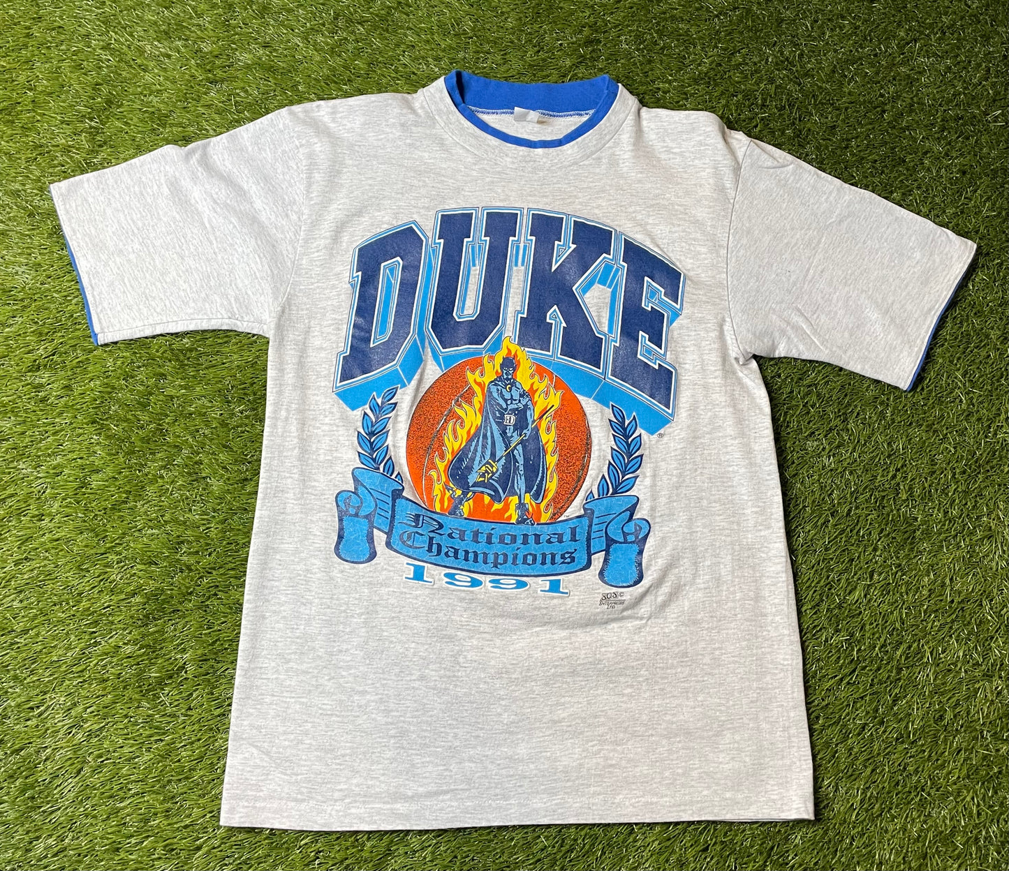 Vintage 1991 Duke Blue Devils T Shirt