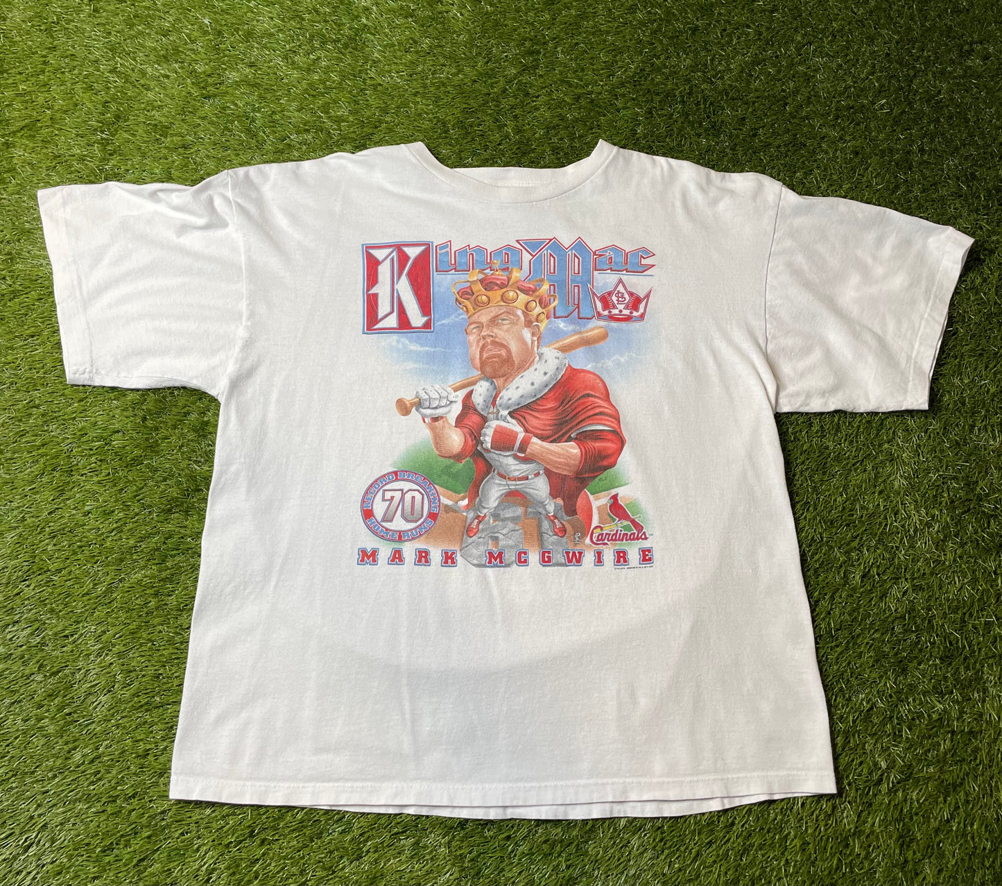 Vintage King Mark Mcgwire T Shirt