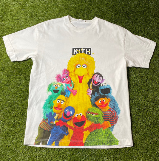 Kith x Sesame Street Group Hug Tee White