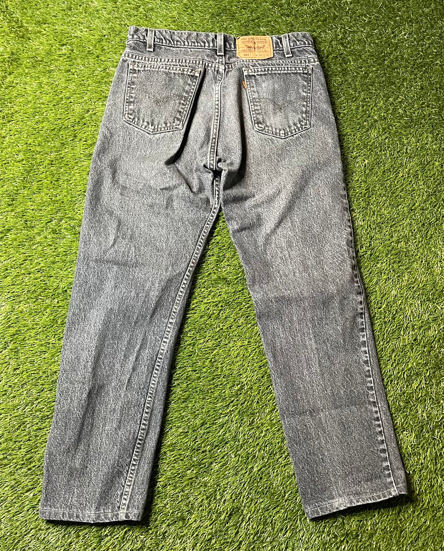 Vintage Levi 505 Orange Tab Jeans