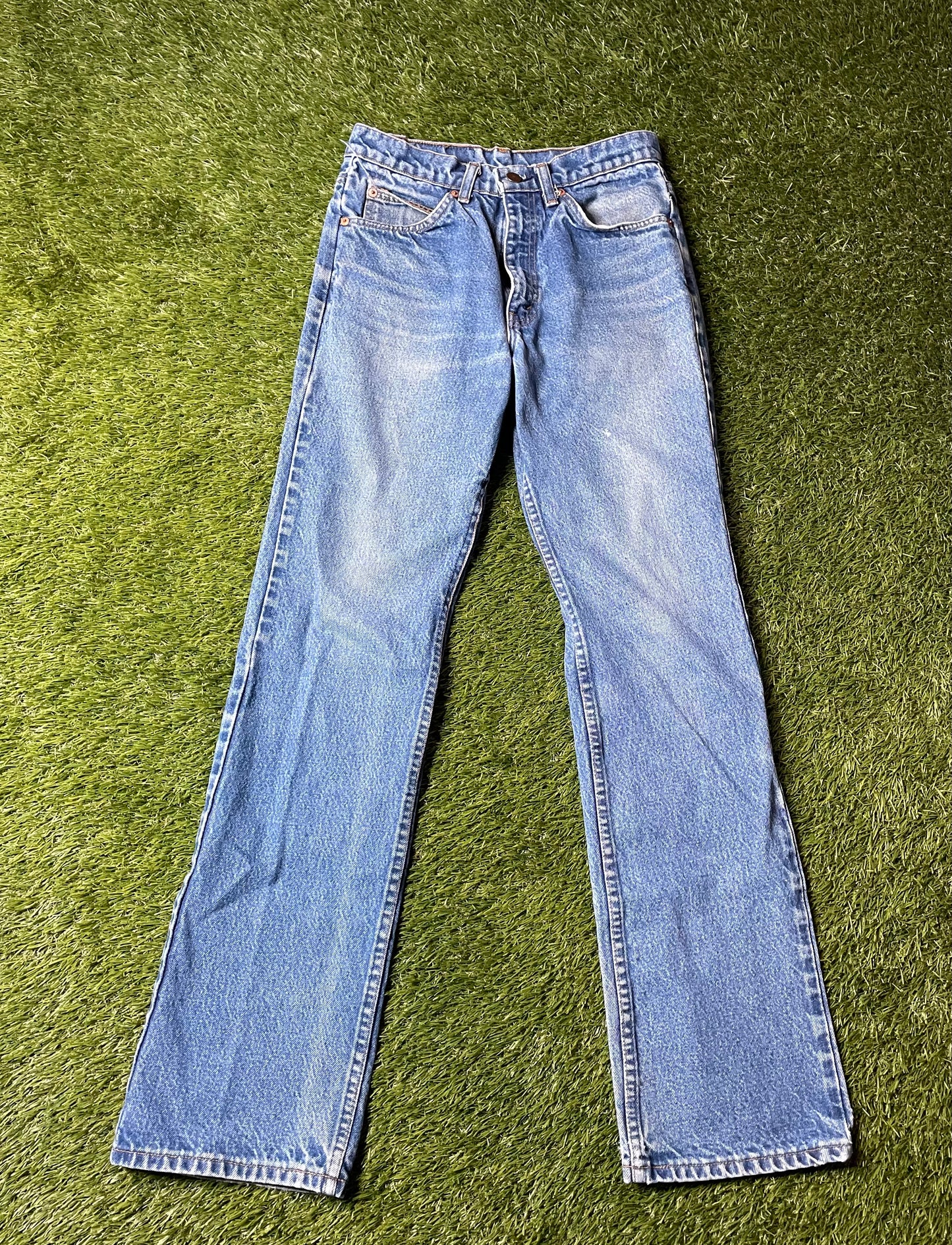 Vintage Levi 517 Orange Tab Jeans