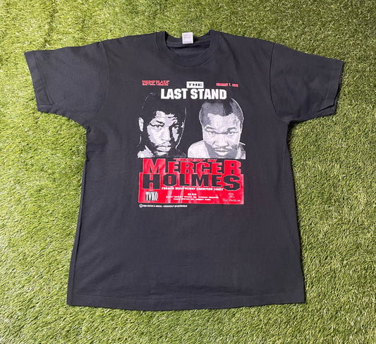 Vintage 1992 Mercer vs Holmes LAST STAND T Shirt