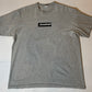 Supreme Futura Box Logo Tee Heather Grey