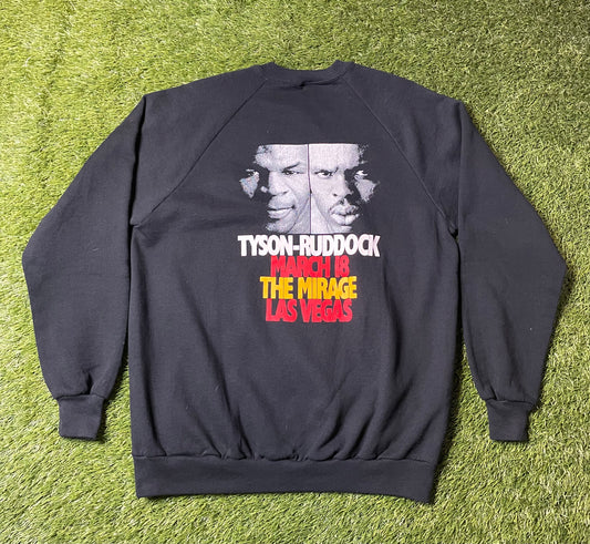 Vintage 1991 Tyson vs Ruddock Mirage Crewneck