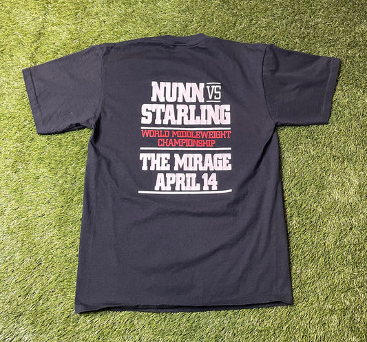 Vintage 90's Nunn vs Starling Heavyweight Champ T Shirt