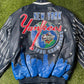 Vintage 1999 New York Yankees Jeff Hamilton Design Leather Jacket
