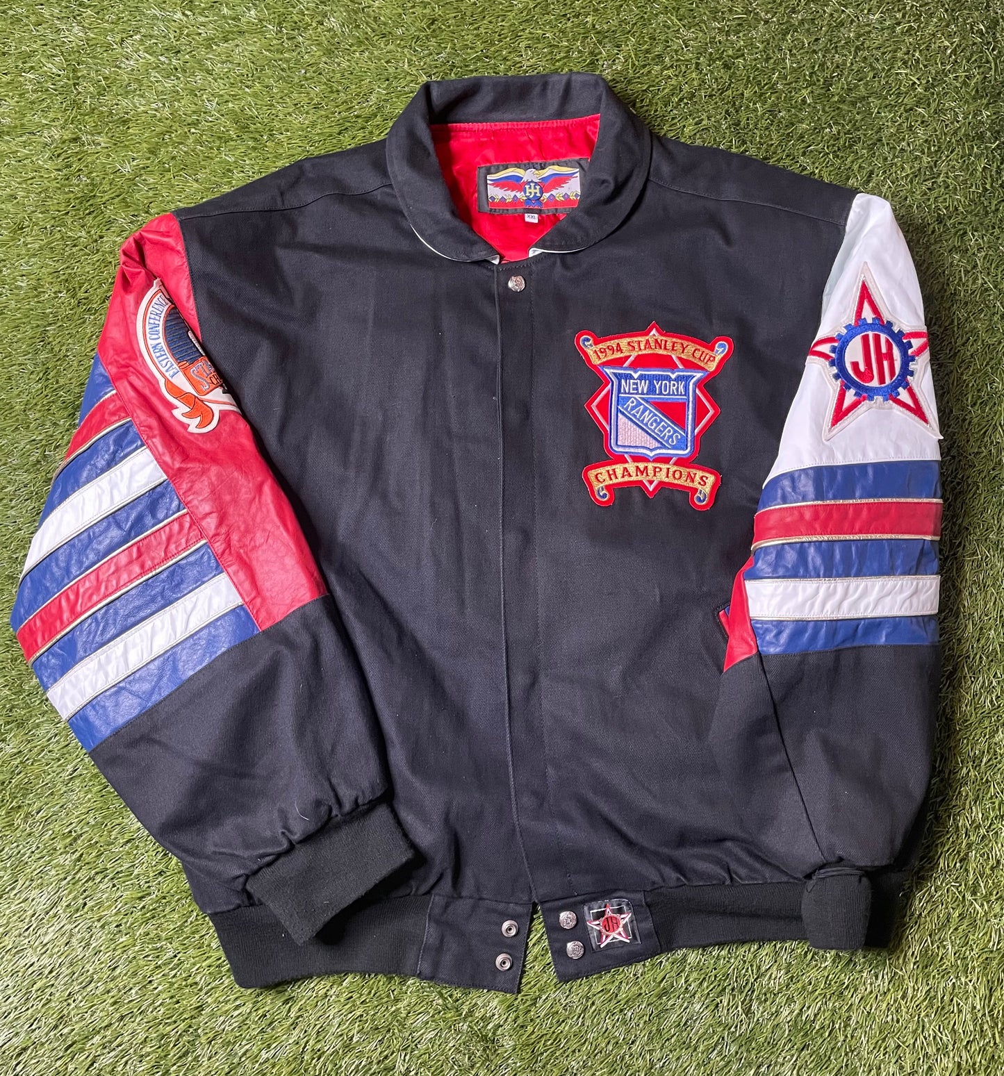 Vintage 1994 New York Rangers Jeff Hamilton Jacket