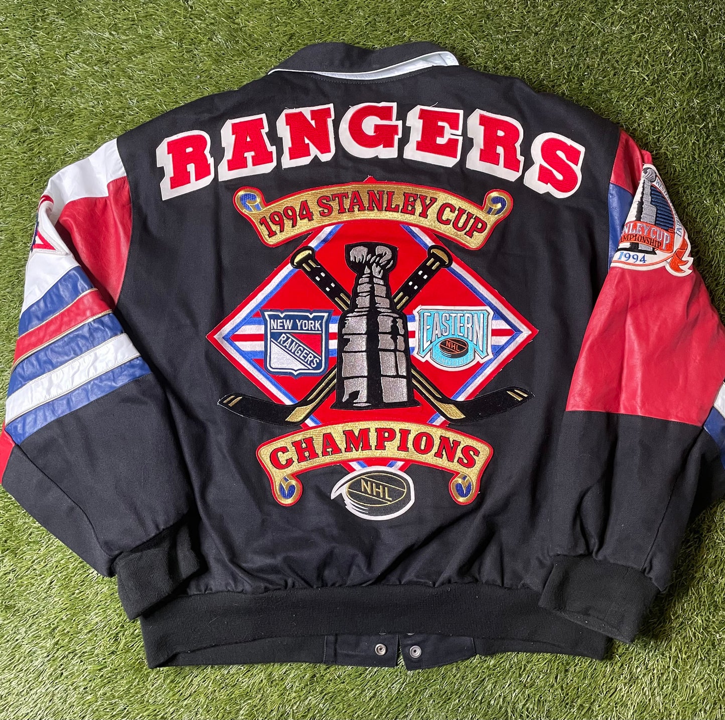 Vintage 1994 New York Rangers Jeff Hamilton Jacket