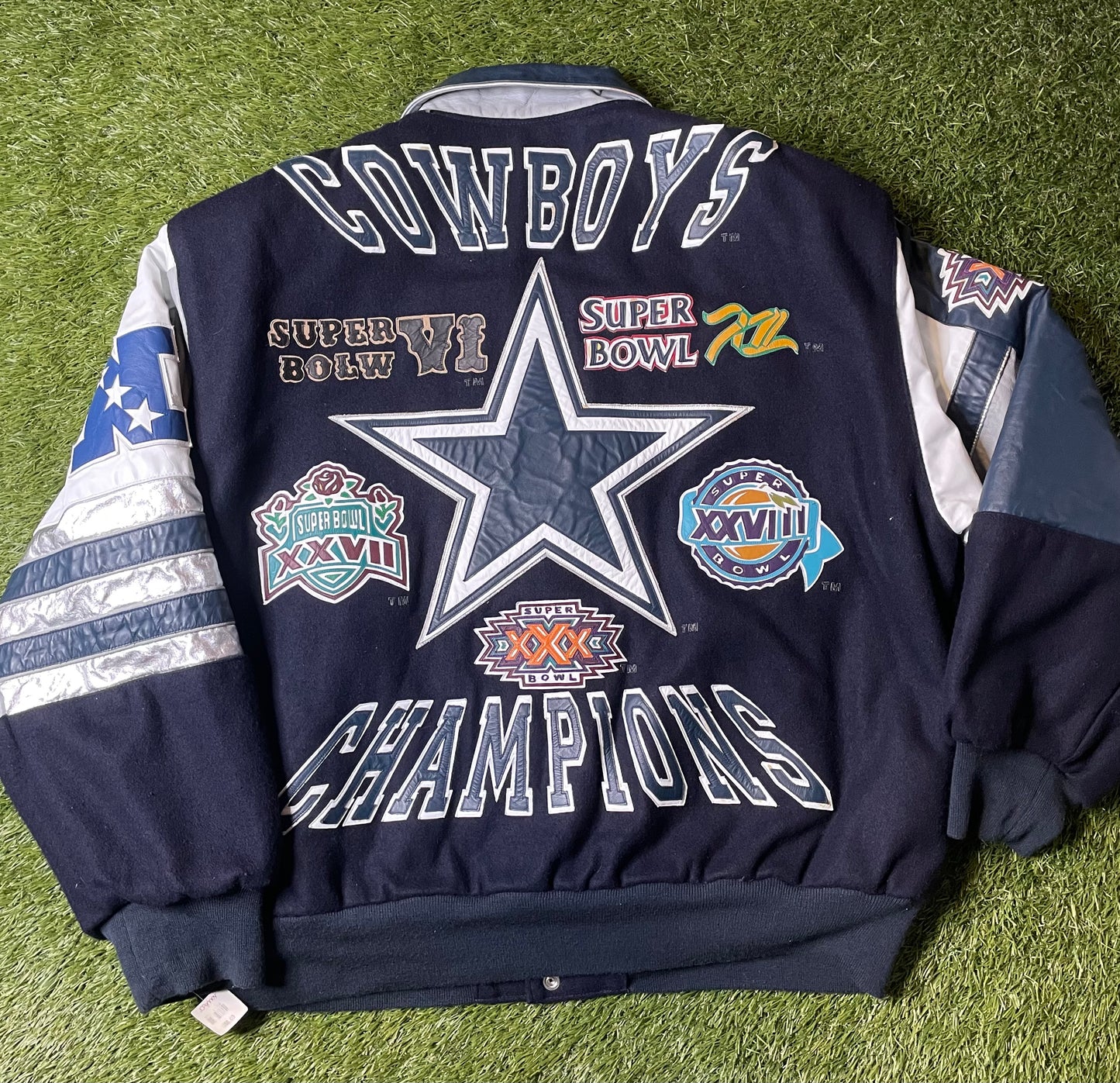 Vintage NWT 1992 Dallas Cowboys Jeff Hamilton Jacket
