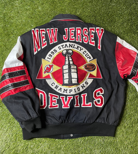 Vintage 1995 New Jersey Devils Jeff Hamilton Jacket