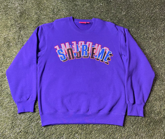 Supreme Stacked Crewneck
