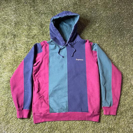 Supreme Tricolor Hooded Sweatshirt