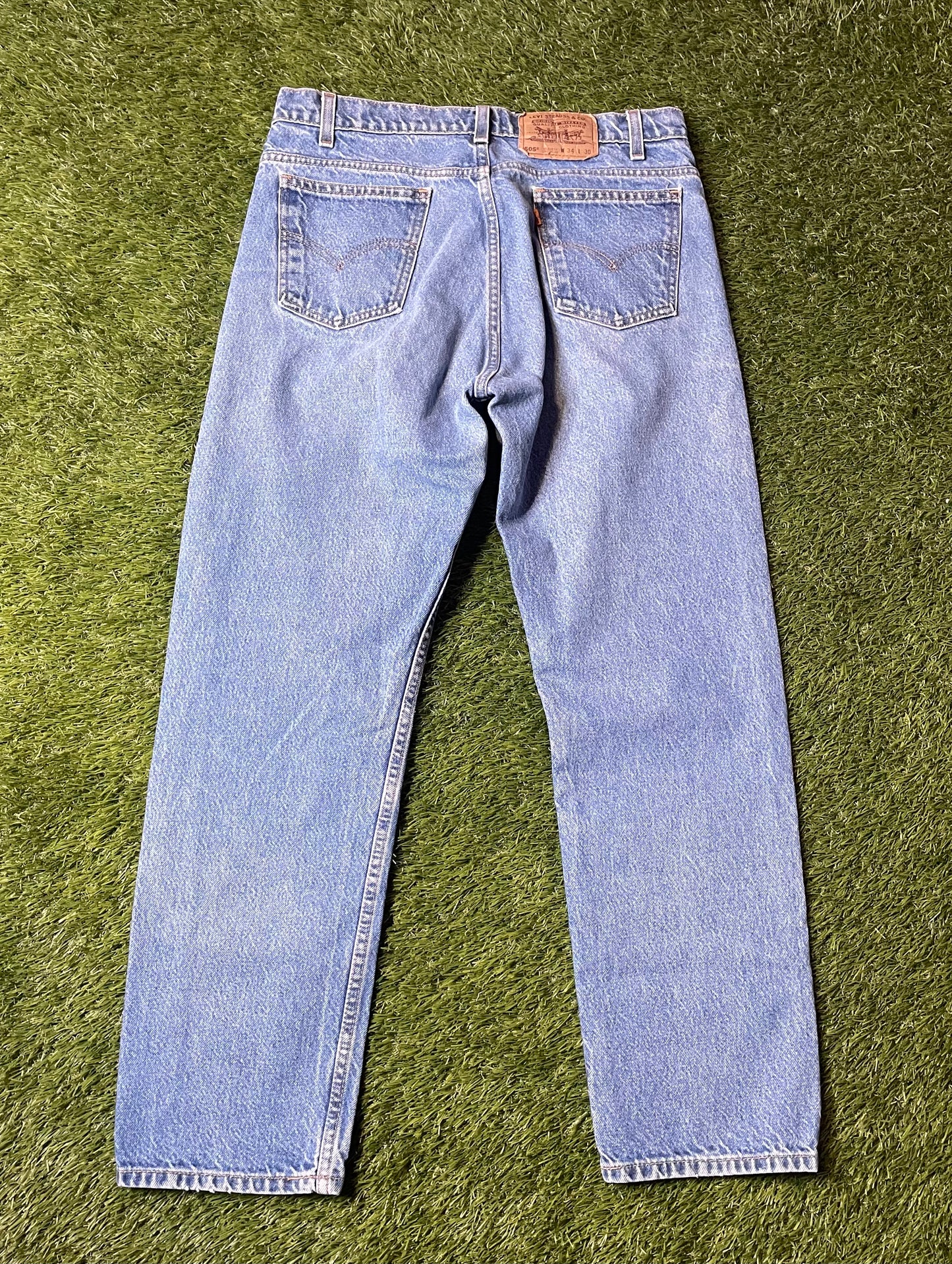 Vintage Levi 505 Orange Tab