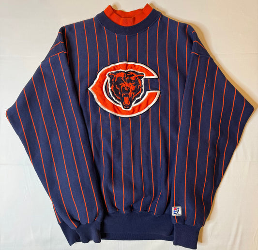 Vintage Chicago Bears PinStripe Crewneck