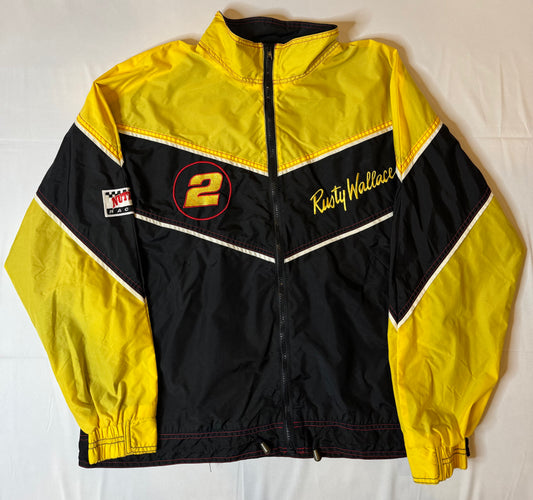 Vintage Rusty Wallace NutMeg Racing Jacket