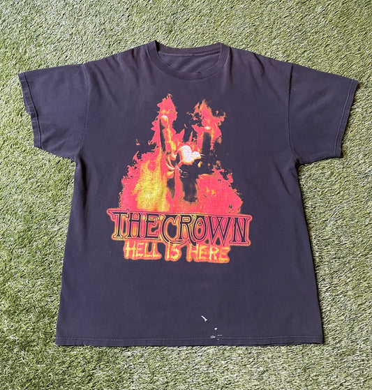 Vintage 1999 The Crown Hell is Here Band T Shirt