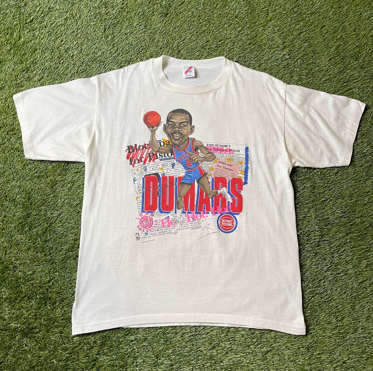Vintage Detroit Pistons Joe Dumars T Shirt